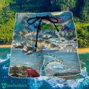 Fishing Salmon Is My Therapy Hawaii Shorts For Men - Summer Beach Shorts