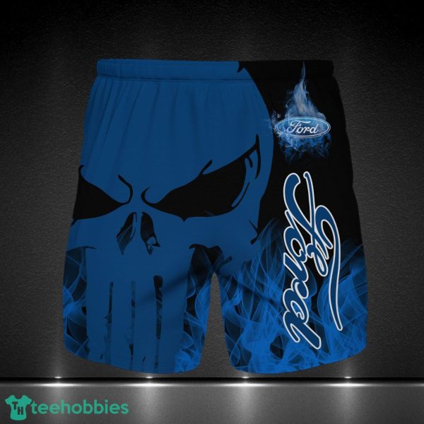 Ford Printing 3D Beach Shorts For Men Summer Gift