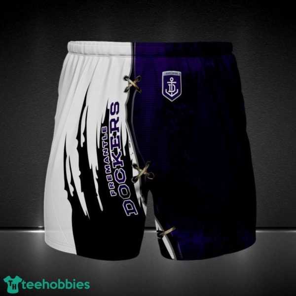 Fremantle Football Club Printing 3D Beach Shorts For Men Summer Gift
