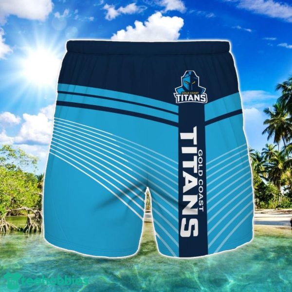 Gold Coast Titans Beach Shorts For Fans Summer Gift