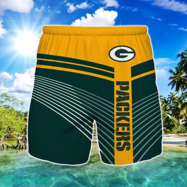 Green Bay Packers Beach Short For Fans Summer Gift