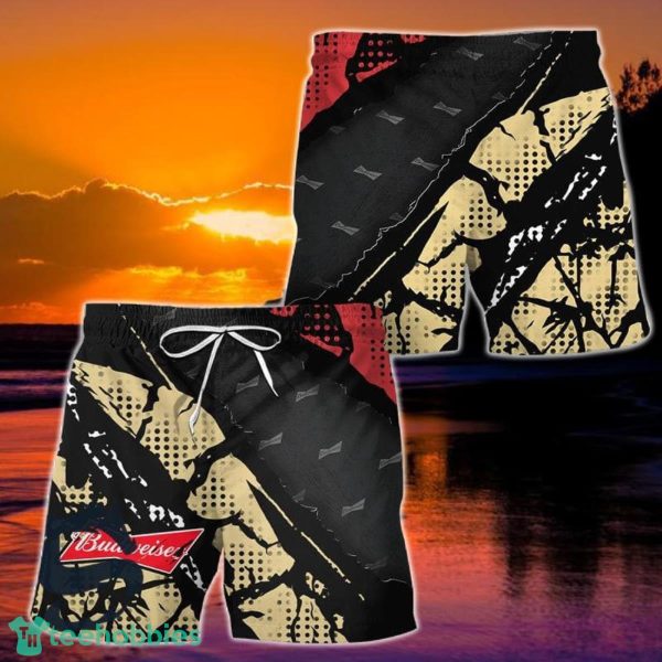Halftone Budweiser Hawaii Shorts