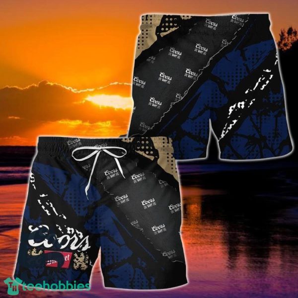 Halftone Coors Banquet Beer Hawaii Shorts