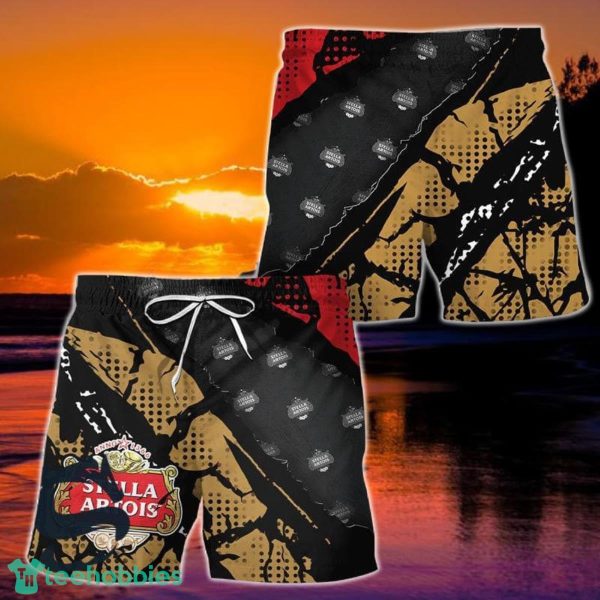 Halftone Stella Artois Hawaii Shorts