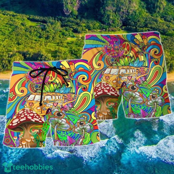 Hippie A Big Adventure Big Dream Summer Beach Hawaii Shorts - Image 2