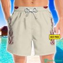 Heart Of The Great American Nudie Suit 3D Beach Shorts For Men Gift Summer Gift