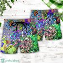 Hippie Funny Octopus Love Music Colorful Ocean Summer Beach Hawaii Shorts