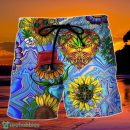 Hippie Sunflowers Stay Trippy Little Hippie Summer Beach Hawaii Shorts