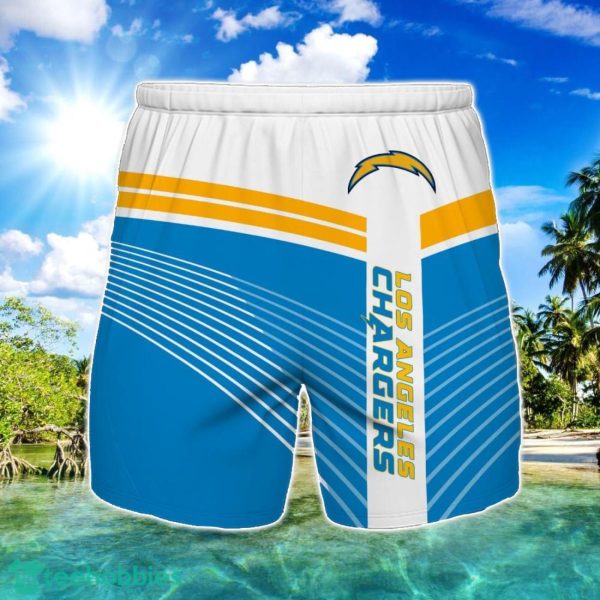 Los Angeles Chargers Beach Short For Fans Summer Gift