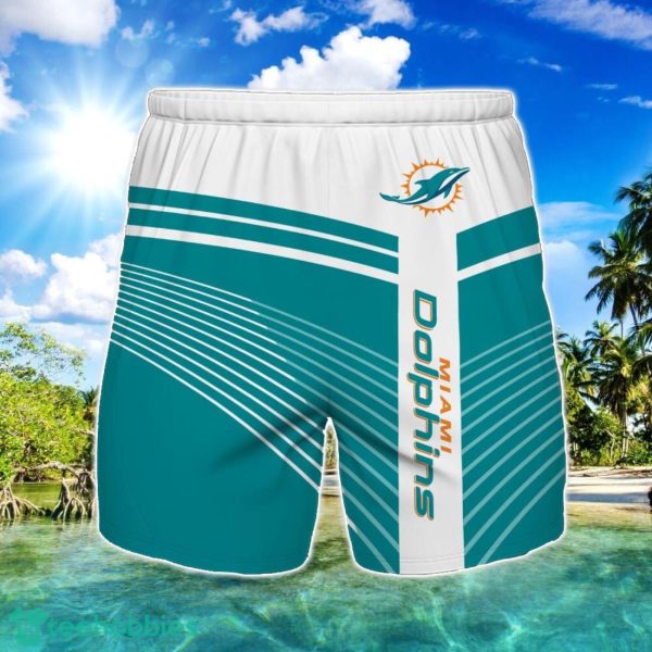 Miami Dolphins Beach Short For Fans Summer Gift