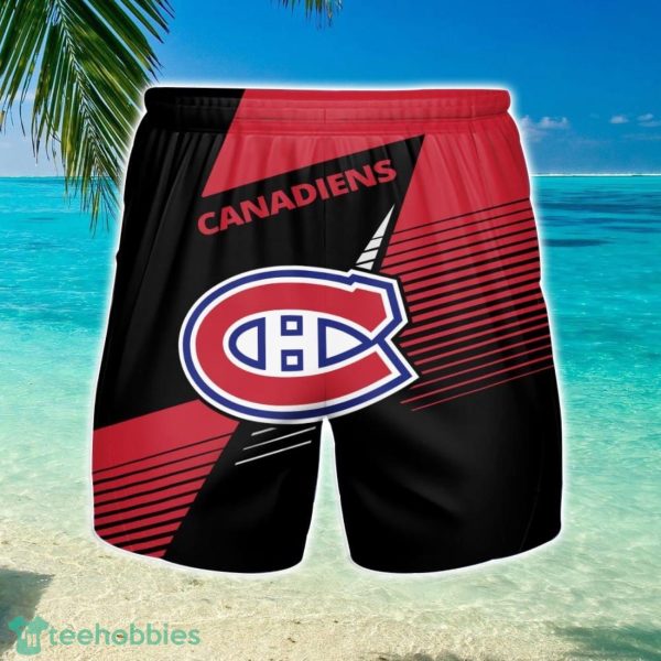 Montreal Canadiens 3D Beach Shorts Summer Vacation Gift For Men
