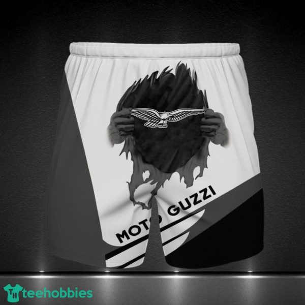 Moto Guzzi Printing 3D Shorts Men Gift Sport Fans Gift