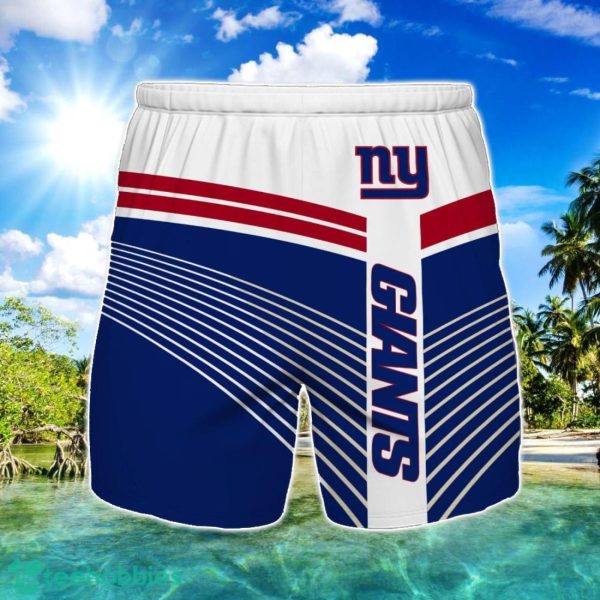 New York Giants Beach Short For Fans Summer Gift