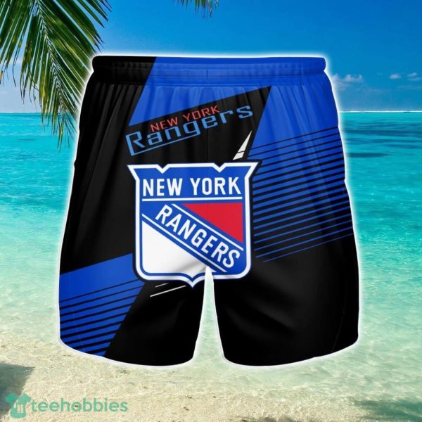 New York Rangers 3D Beach Shorts Summer Vacation Gift For Men