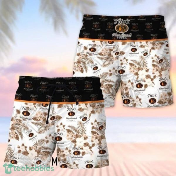 Palm Leaves Tito's Vodka Hawaii Shorts
