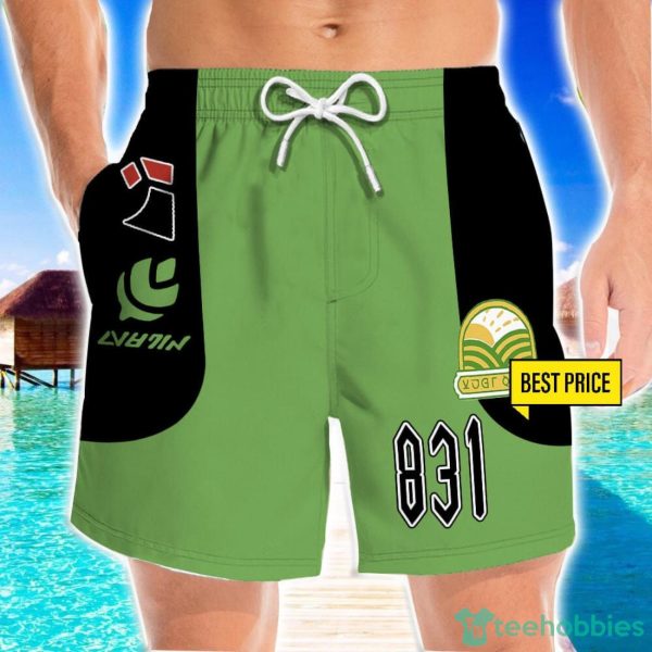Pokemon Milo Cosplay Costume 3D Beach Shorts For Men Gift Summer Gift
