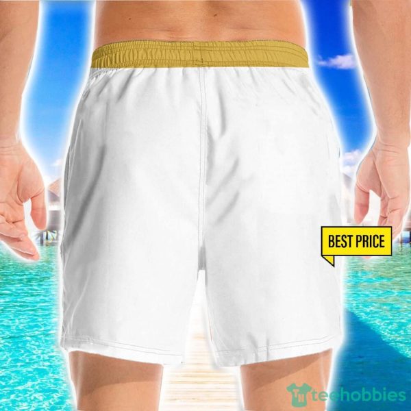 Pokemon Champion Leon Number 1 Cosplay Costume 3D Beach Shorts For Men Gift Summer Gift - Image 2