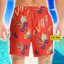 Scarface Movie Tony Montana Cosplay Costume 3D Beach Shorts For Men Gift Summer Gift