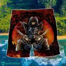Skull Cowboy I’m Your Huckleberry Hawaii Shorts For Men - Skull Shorts Swim Trunks