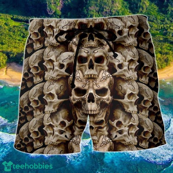 Skull Dark Inside Everyone Hawaii Shorts For Men - Skull Shorts Swim Trunks