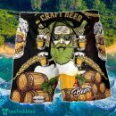 Skull Craft Beer So Cool Hawaii Shorts For Men - Skull Shorts Swim Trunks