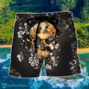 Skull Flowers Grow Out Of Dark Moments Hawaii Shorts For Men Skull Shorts Swim Trunks