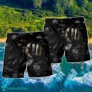 Skull I Love Dogs More Than Humans Hawaii Shorts For Men Skull Shorts Swim Trunks