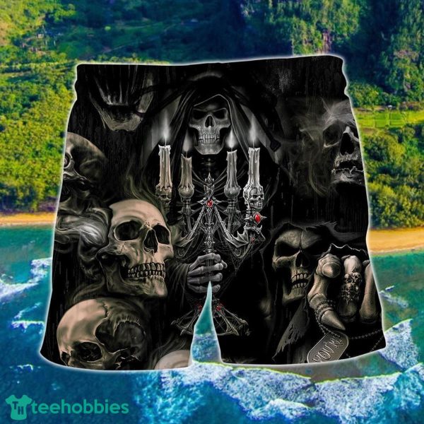Skull Horror Skull Movies Hawaii Shorts For Men Skull Shorts Swim Trunks