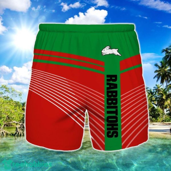 South Sydney Rabbitohs Beach Shorts For Fans Summer Gift