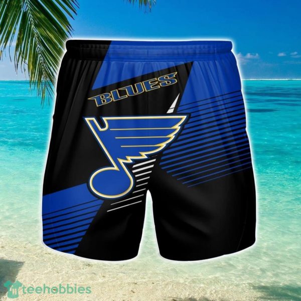 St Louis Blues 3D Beach Shorts Summer Vacation Gift For Men
