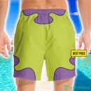 SpongeBob Movie Patrick Star Funny Cosplay Costume 3D Beach Shorts For Men Gift Summer Gift