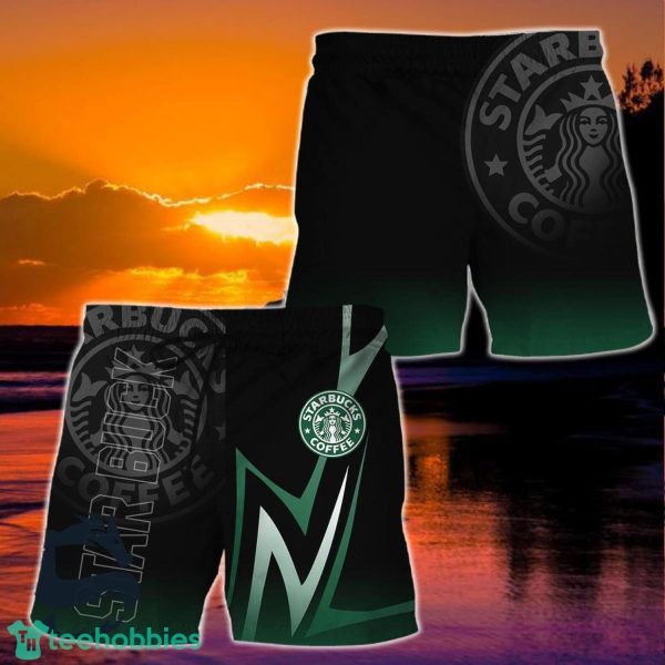 Starbucks Coffee Esport Style Hawaii Shorts