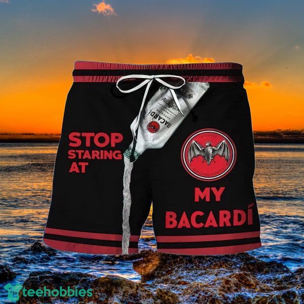Stop Staring At My Bacardi Hawaii Shorts Best Gift Men Women