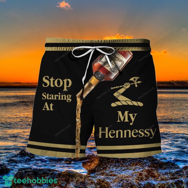 Stop Staring At My Hennessy Hawaii Shorts Best Gift