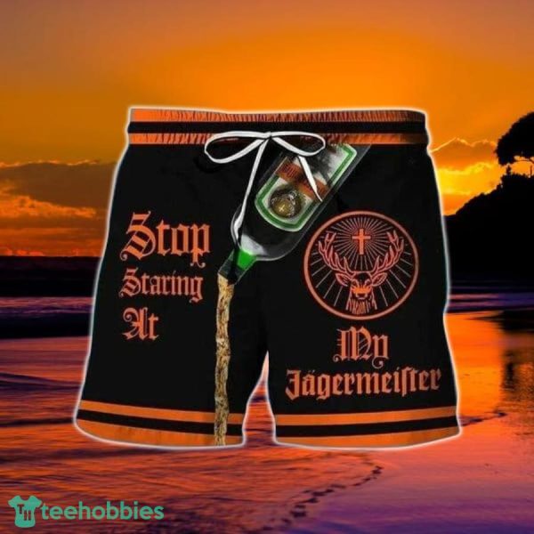 Stop Staring At My Jagermeister Hawaii Shorts