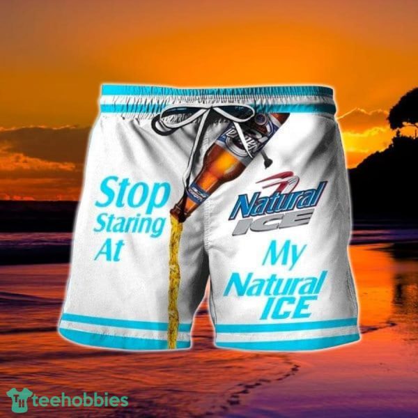 Stop Staring At My Natural Ice Hawaii Shorts