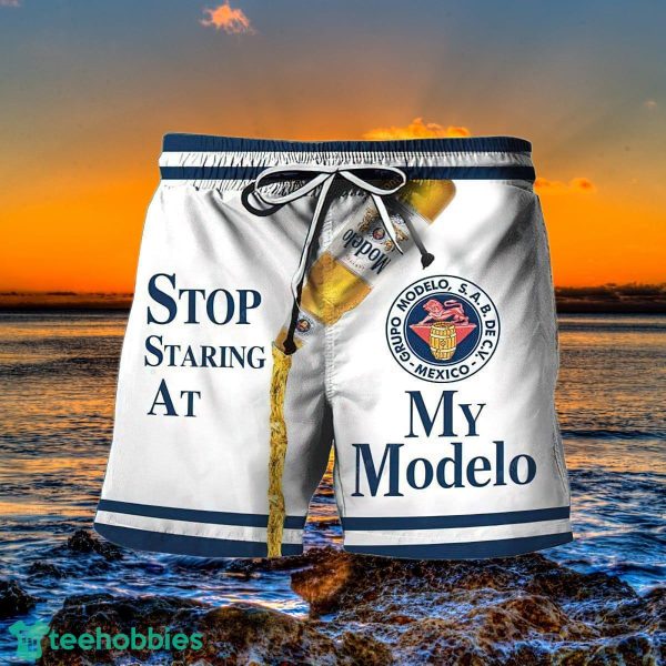 Stop Staring At My Modelo Hawaii Shorts Special Gift Men Women