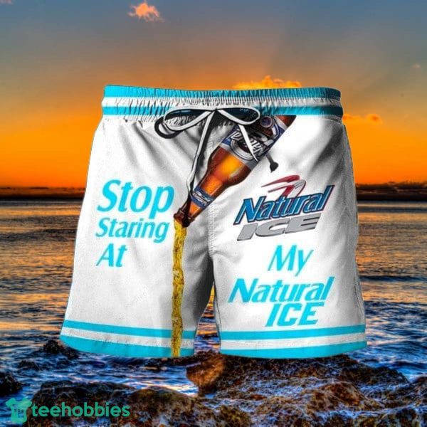 Stop Staring At My Natural Ice Hawaii Shorts Special Gift Men Women