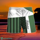 Summer American Flag Patch Ballantine Hawaiian Shorts
