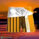 Summer American Flag Patch Bundaberg Rum Hawaiian Shorts