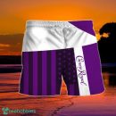 Summer American Flag Patch Crown Royal Hawaiian Shorts