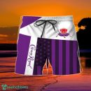 Summer American Flag Patch Crown Royal Hawaiian Shorts