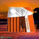 Summer American Flag Patch Jagermeister Hawaiian Shorts