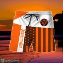 Summer American Flag Patch Jagermeister Hawaiian Shorts