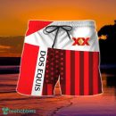 Summer American Flag Patch Dos Equis Hawaiian Shorts