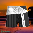 Summer American Flag Patch Johnnie Walker Hawaiian Shorts