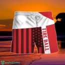 Summer American Flag Patch Fireball Whisky Hawaiian Shorts