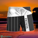 Summer American Flag Patch Tequila Patron Hawaiian Shorts