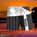 Summer American Flag Patch Modelo Negra Hawaiian Shorts
