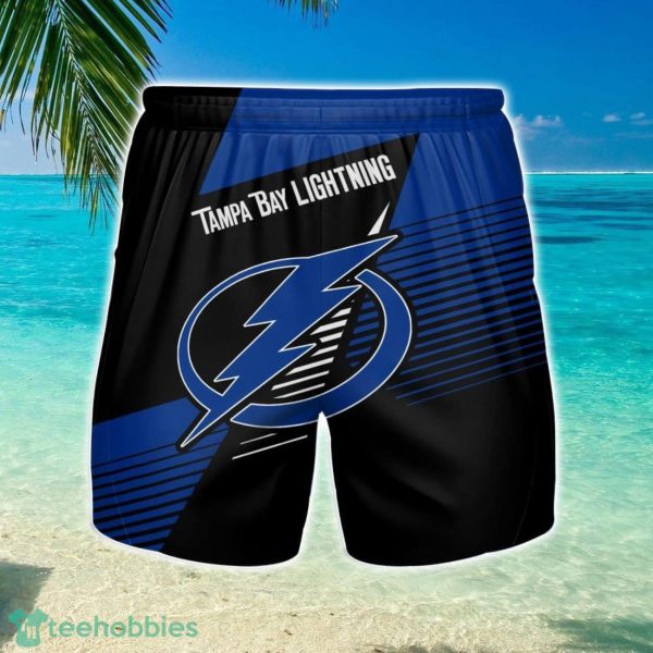 Tampa Bay Lightning 3D Beach Shorts Summer Vacation Gift For Men